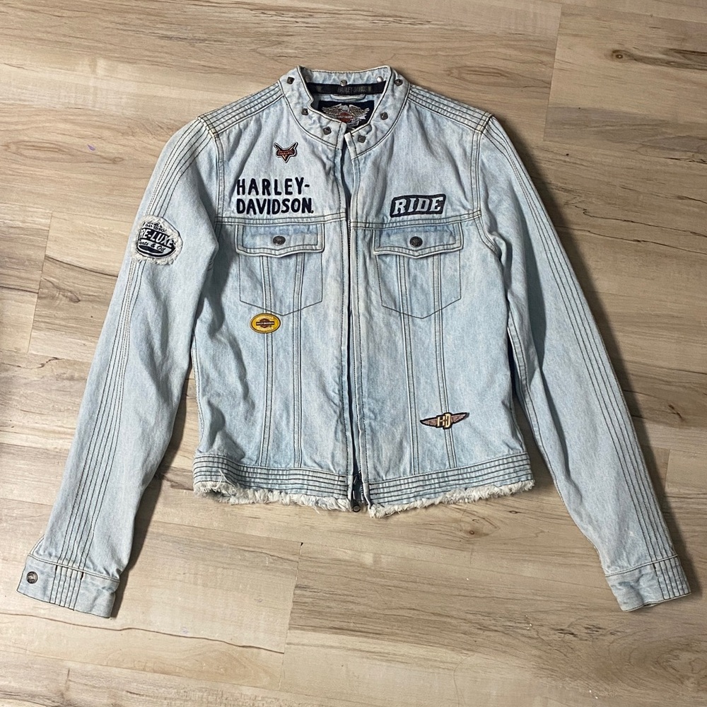 Harley-Davidson Light Blue Jean Jacket